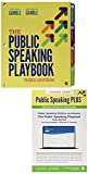 BUNDLE: Public Speaking PLUS (Slim Pack) + Gamble, The Public Speaking Playbook 3e (Loose-leaf)