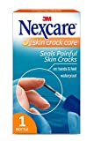 Nexcare Skin Crack Care, Helps Allow Healing of Painful, Cracked Skin, Provides A Waterproof Seal, No Sting, Fast Drying, Long Lasting, 0.24 fl oz