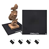 Creal Ender 3 Glass Bed 3D Printer Platform Upgrade Accessories The Surface is Made of Tempered Glass with A Glass Bed Clip 235X235X4MM Suitable for Ender 3 Pro/Ender 5 Pro/Ender 3 V2