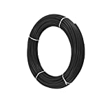 PureSec Black 1/4" OD RO Tubing at 70°F-120PSI to 150°F-60PSI 1/4" Flexible water pipes NSF Certified CCK 1/4-inch Plastic Tubing(100 Feet)