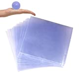 Shrink Wrap Bags, 6x6 Inches PVC Heat Shrink Wrap Bags 200pcs Clear Small Shrink Bags for Wrapping Handmade Soaps, Bath Bombs, Candles, Small Gifts, Art Crafts and DIY Crafts