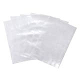 Shrink Wrap Bags, 6x6 Inch 300 Pcs Clear Heat Seal Shrink Film Wrap for Gifts, Packaging, Homemade DIY Projects,Soap, Book, Film DVD/CD, Shoes