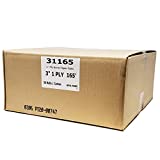 BuyRegisterRolls - 1-Ply 3 inch x 165' Paper [50 Rolls - 1 Case] - Bond Kitchen Printer Paper (55GSM) - Ribbon Required