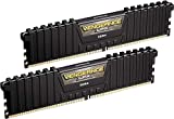 Corsair Vengeance LPX 16GB (2x8GB) DDR4 DRAM 3000MHz C15 Desktop Memory Kit - Black (CMK16GX4M2B3000C15)