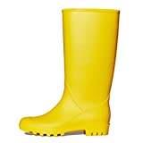 WFL Womens Rain Boots Knee High Waterproof Garden Shoes,Tall Rain Footware Wellies Anti-Slipping Rainboots for Ladies, Outdoor Work Rain Shoes
