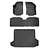 SMARTLINER Custom Fit Floor Mats 2 Rows and Cargo Liner Black Compatible with 2018-2022 GMC Terrain - All Models