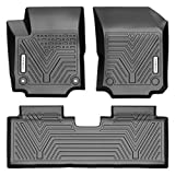 YITAMOTOR Floor Mats Compatible with 2018-2022 Chevrolet Equinox/GMC Terrain, Custom Fit Floor Liners 1st & 2nd Row All-Weather Protection, Black