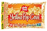 JOLLY TIME Gourmet Unpopped Popcorn Kernels, Non-GMO Yellow Popping Corn, 2 Lb. Bags (Pack Of 12)
