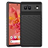 doeboe for Google Pixel 6 Case, Phone Case for Google Pixel 6 5G (2021), Rugged Sleeve Cover for Pixel 6 6.4 in, Shockproof Slim Soft TPU, Wireless Charging Support [Only for Pixel 6] (Black)