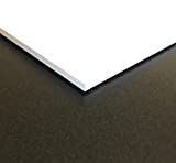 Expanded PVC Sheet – Lightweight Rigid Foam – 6mm (1/4 Inch) – 24 x 48 Inches – White – Ideal for Signage, Displays, and Digital/Screen Printing
