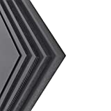 BuyPlastic Dark Gray PVC Chemical Resistant Plastic Sheet 3/16" x 12" x 24", Polyvinyl Chloride Board