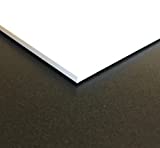 Expanded PVC Sheet – Lightweight Rigid Foam – 3mm (1/8 inch) – 24 x 48 inches – White – Ideal for Signage, Displays, and Digital/Screen Printing