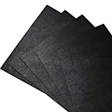 5 Pack 12x12x.062 ABS Plastic Sheets, Moldable Plastic Sheets, Great for DIY Projects, High Tensile and Impact Strength Plastic, Made in USA