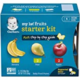 Gerber Purees My 1st Fruits Starter Kit, 2 Ounce Tubs, Box of 6 (Pack of 2)