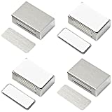 Cabinet Magnetic Catch Adhesive Jiayi 4 Pack Magnetic Door Catch Strong Cabinet Door Magnet Latch Stainless Steel Kitchen Magnetic Latch for Cupboard Magnetic Closure Closet Door Closing for Drawer