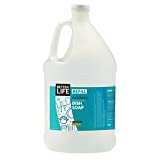 Better Life Sulfate Free Dish Soap, Tough on Grease & Gentle on Hands, Lemon Mint, 1 Gallon Refill