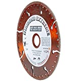 Delta Diamond Extreme 4-1/2-Inch Metal Cutting Diamond Blade, All Purpose Heavy Duty Grinding/Cut Off Wheel for Rebar, Sheet Metal, Angle Iron, Stainless Steel (4.5")