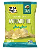 Good Health Avocado Chips Sea Salt, Salted, 5 Ounce (Pack of 12)