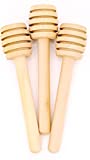 3 Pack Honey Dipper Stick | Honey Dipper-Charcuterie Accessories | Honeycomb Stick| Honeycomb Spoon | Charcuterie Utensils | Honey Spoon | Honey Server | Honey Stirrer | Honey Wooden Dipper 3 Inch