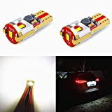 Car-EyeQ T10 Wedge 194 168 LED Bulbs 175 2825 W5W, 6000K Xenon White 12V Interior, Map, Dome, Trunk, License Plate, Side Marker, Tail, Parking Lights 161 2821 Super Bright Lamps