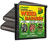 Greendale - 3 Pack of Premium 4 ft x 10 ft Sheets (Heavy Duty 5 oz Fabric) - Landscape Weed Barrier (120 Square Feet of Total Coverage) Landscaping