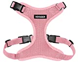 Voyager Step-in Lock Pet Harness – All Weather Mesh, Adjustable Step in Harness for Cats and Dogs by Best Pet Supplies - Pink (Matching Trim), S (Chest: 13 - 20")
