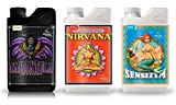 Advanced Nutrients Professional Grower Bundle Tarantula, Nirvana, Sensizym Plant Fertilizer Enhancer pH Balance, 500ml/1 pt