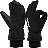 XTSZX Winter Warm Gloves for Men Women Touchscreen Gloves Cold Weather Windproof Thermal Snow Gloves for Running Cycling Skiing Working Hiking (Medium)