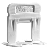 T-Lock Perfect Level Master - Professional Anti Lippage Tile Leveling System - 1500 Tile Leveling Clips (1/32" (1mm))