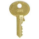Master Lock 2355 Replacement Keys: 2 Keys