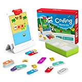 Osmo - Coding Starter Kit for iPad - 3 Educational Learning Games - Ages 5-10+ - Learn to Code, Coding Basics & Coding Puzzles-STEM Toy (Osmo iPad Base Included)