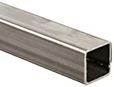 Hot Rolled Steel Square Tubing, ASTM A-36, 1-1/2" x 1-1/2", 1/4" Wall, 48" Length