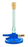 Premium Bunsen Burner, LPG - Flame Stabilizer, Needle Valve Gas Flow Control - Suitable for use with LPG/Butane Gas - Eisco Labs