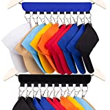 2 Pack 10 Clips Hat Organizer Hanger Hat Organizer for Baseball Caps Organizer Hat Rack Holder for Closet Storage