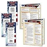 Family Law Legal Planning Kit - USA Legal Forms (Last Will and Testament, Power of Attorney, Healthcare Directive Forms) & 2 Laminated Legal Reference Guides