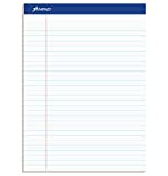 Ampad 20320 Perforated Writing Pad, 8 1/2 x 11 3/4, White, 50 Sheets (Pack of 12)