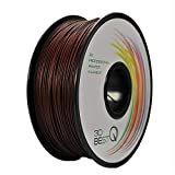 3D BEST Q Real Wood PLA 1.75mm 3D Printer Filament, Dimensional Accuracy +/- 0.03 mm, 1KG Spool, 30% Real Wood-infill (Rosewood)