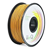 3D BEST Q Real Wood PLA 1.75mm 3D Printer Filament, Dimensional Accuracy +/- 0.03 mm, 1KG Spool, 30% Real Wood-infill (Wood)