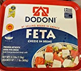 Dodoni Feta Cheese in brine Premium Authentic Greek Feta Cheese 3.3lbs