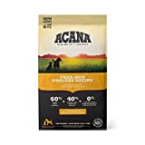 Acana Grain Free Dog Food, Free Run Poultry, Chicken, Turkey, and Cage-Free Eggs, 25lb