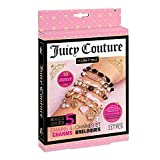 Make It Real - Juicy Couture Mini Chains and Charms - DIY Charm Bracelet Making Kit - Friendship Bracelet Kit with Charms, Beads & Cords - Arts & Crafts Bead Kit for Girls - Make 5 Bracelets