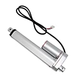 PROGRESSIVE AUTOMATIONS Mini Linear Electric Actuator 12V – (4", 50 lbs.) Innovative High-Speed Motor & Durable Stroke. for Outdoor, Agriculture, Track, Solar, Robotics, Home Automation. PA-14-4-50