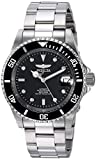 Invicta Pro Diver Unisex Wrist Watch Stainless Steel Automatic Black Dial - 8926OB