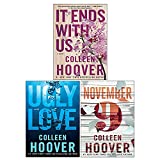 Colleen Hoover 3 Books Collection Set (November 9, Ugly Love, It Ends with Us)