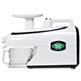 Greenstar GSE-5000 Cold Press Complete Masticating Slow Juicer, Jumbo, White