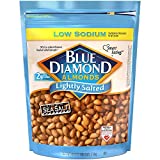 Blue Diamond Almonds Low Sodium Lightly Salted Snack Nuts, 40 Oz Resealable Bag (Pack of 1)
