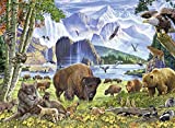 Ravensburger Great Outdoors Puzzle Series: North American Nature 300 Piece Jigsaw Puzzle for Adults - 82055 - Every Piece is Unique, Softclick Technology Means Pieces Fit Together Perfectly
