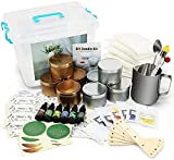 Scented Candle Making Kit, DIY Candle Gift Making Set for Adult & Beginners, 81 Pcs Complete Soy Candle Making Supplies, Suitable as Gift for Kids, Teens or Making Candle Gift for Women