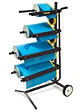 Eastwood Mobile Masking Station Tree Type 4 Tier Multi-Roll for Portable System for Masking Film Or Masking Paper