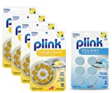 Plink PLM01B Garbage Disposal Freshener and Cleaner 4-Pack with Plink PDF01B Fizzy Drain Freshener and Cleaner Tabs